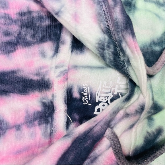 Nwt rue 21 plus poetic justice 2pac tie dye hoodie sweatshirt - Picture 5 of 5